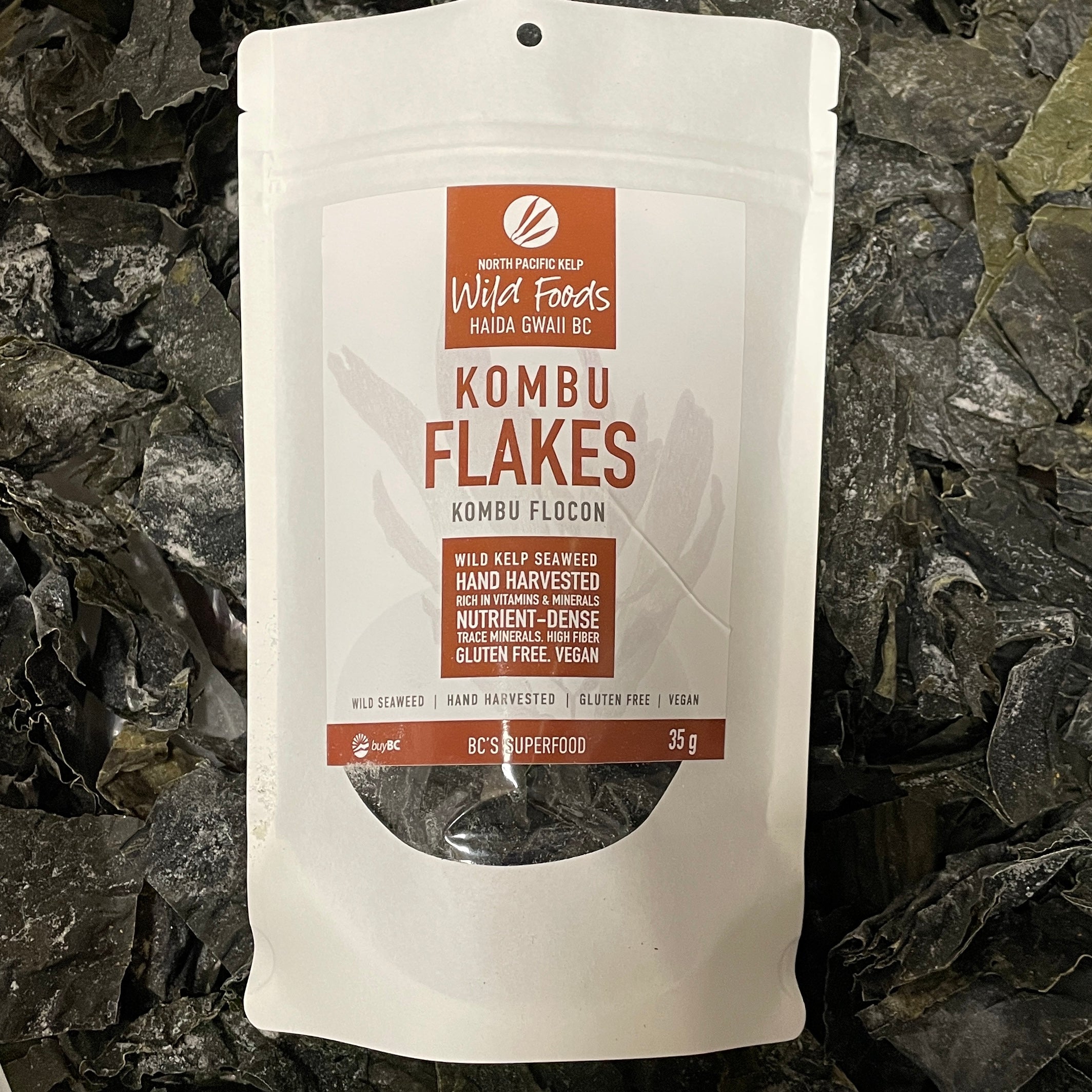 North Pacific Grilled Kombu and Halibut