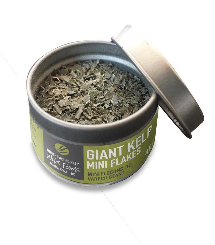 Where to use Giant Kelp mini flakes northpacifickelp